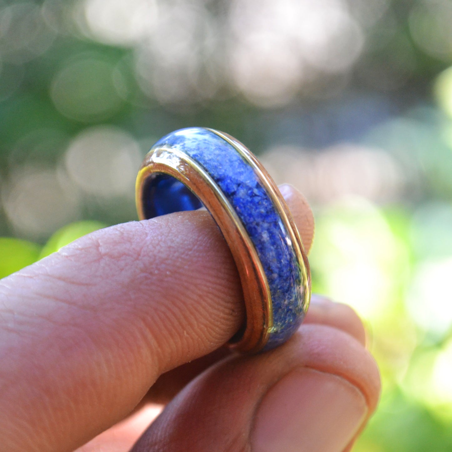Anillo Roble Lapislázuli / Oak Lapislazuli Ring