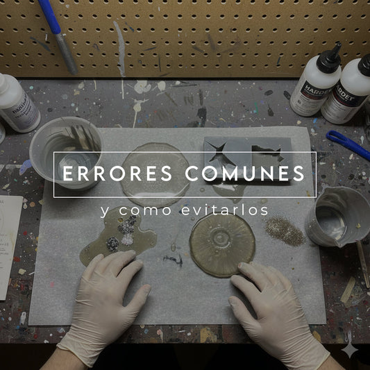 Errores al trabajar con RESINA y como EVITARLOS