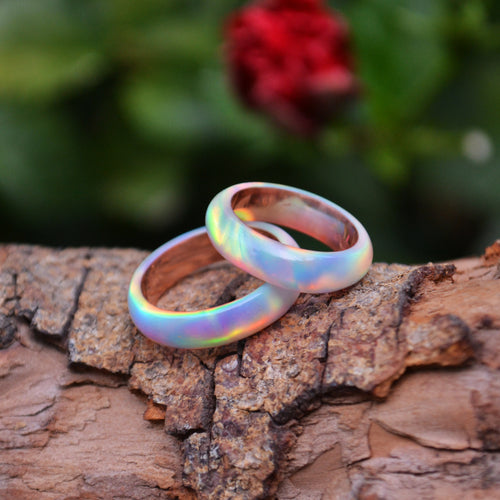 Anillo Opalo blanco / White Opal Ring