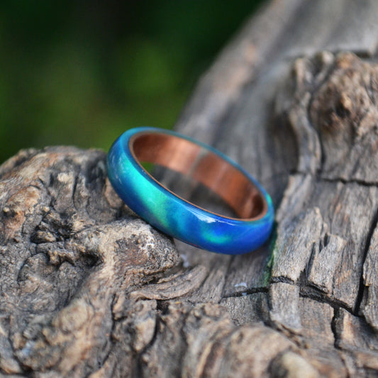 Anillo Ópalo Azul / Blue Opal Ring
