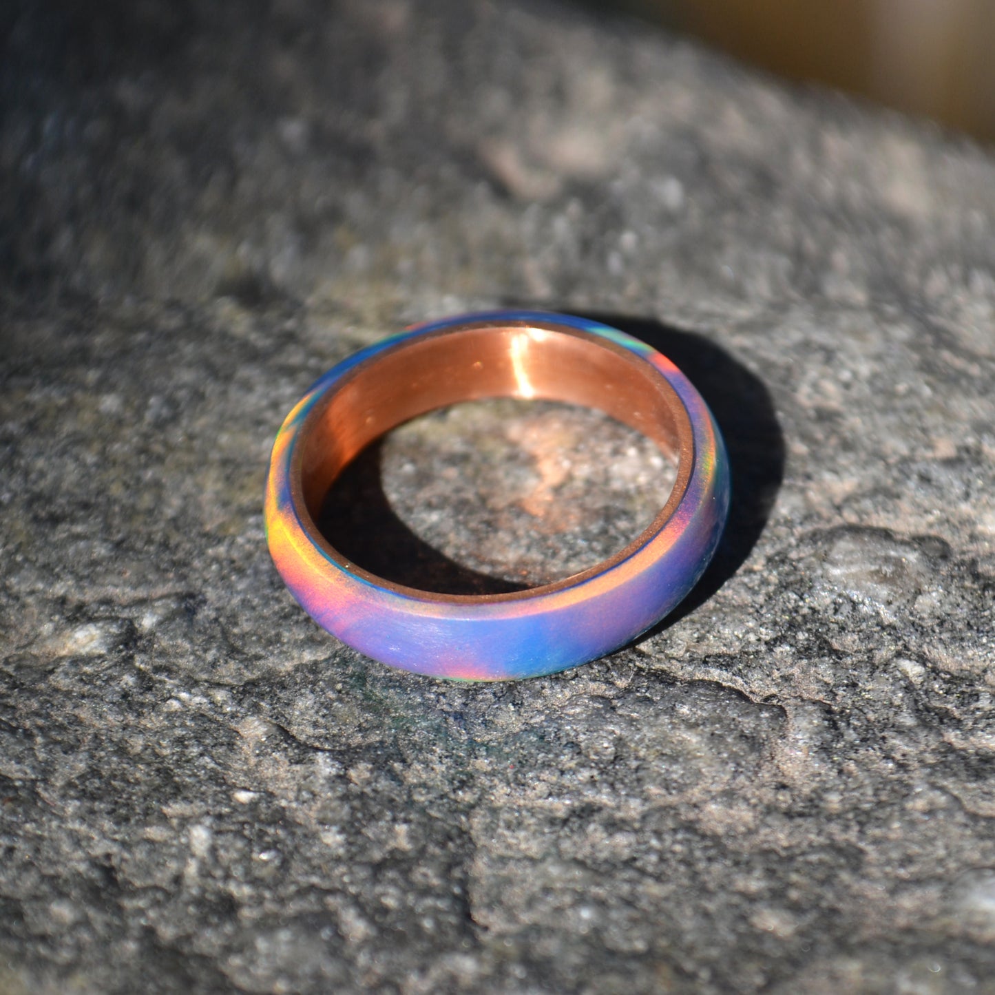 Anillo Ópalo Azul / Blue Opal Ring