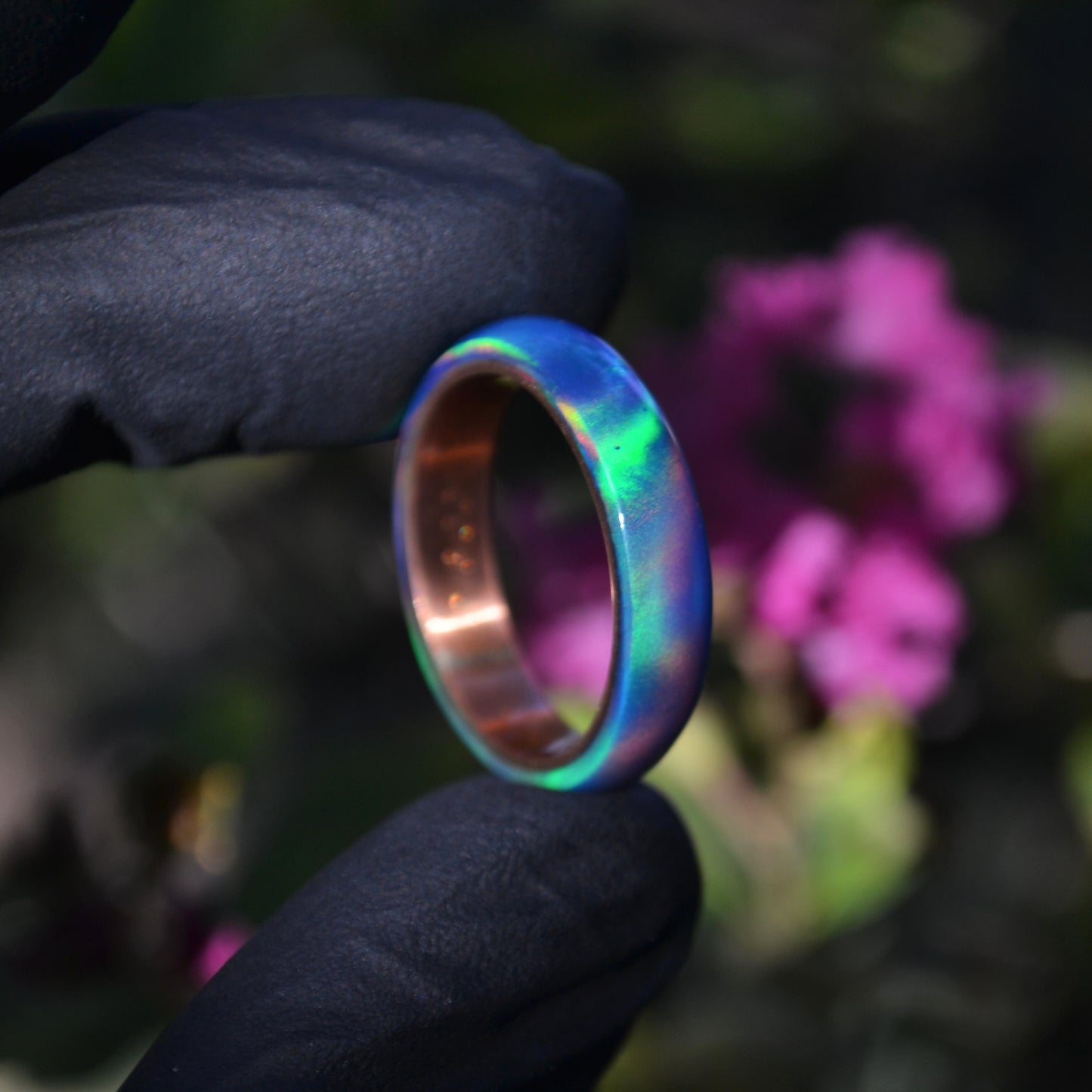 Anillo Ópalo Azul / Blue Opal Ring