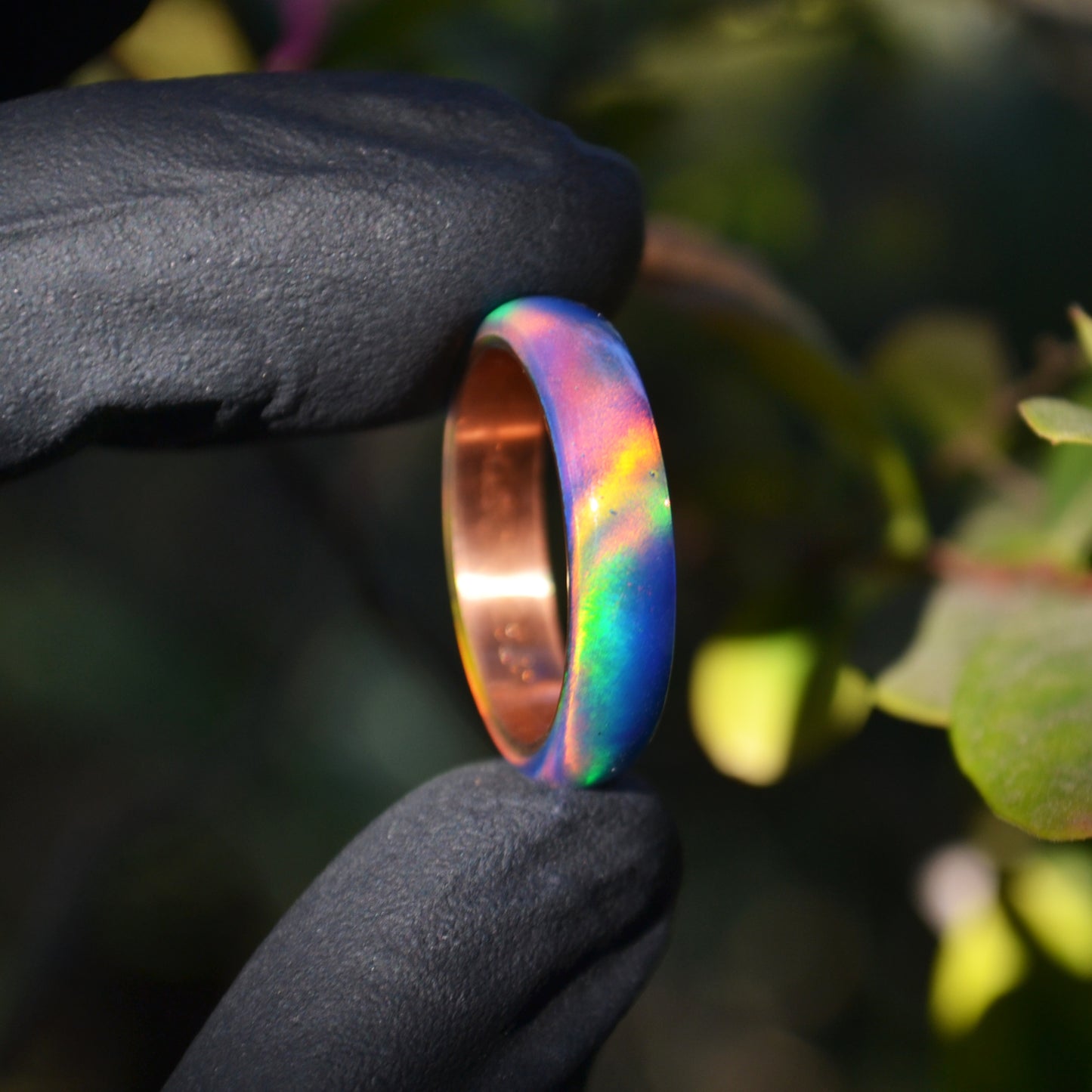 Anillo Ópalo Azul / Blue Opal Ring