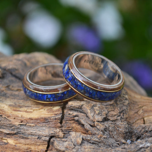 Anillo Roble Lapislázuli / Oak Lapislazuli Ring