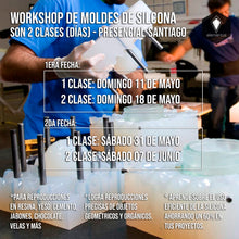 CURSO DE MOLDES DE SILICONA PRESENCIAL - MAYO / JUNIO