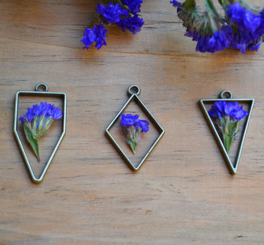 10 uds colgantes variados para rellenar metal envejecido