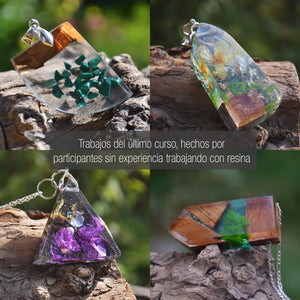 CURSO DE JOYERÍA EN MADERA Y RESINAS - PRESENCIAL SEPTIEMBRE /OCTUBRE