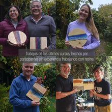 CURSO DE MESAS EN MADERA Y RESINAS - PRESENCIAL JUNIO / JULIO